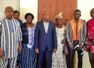 Région du Centre: le bureau de Agrappe reçu par le président du conseil