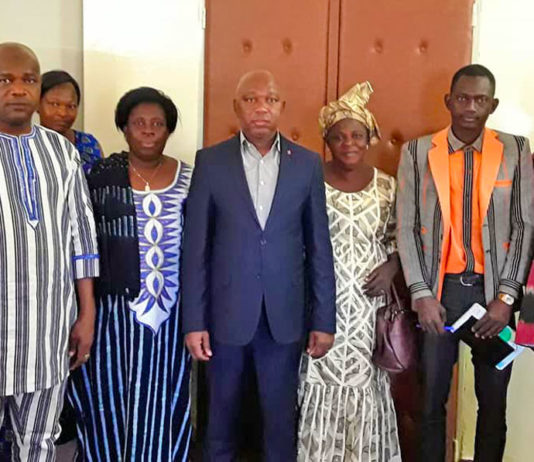 Région du Centre: le bureau de Agrappe reçu par le président du conseil