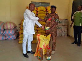 Région du Centre: le conseil appuie les forces de défense avec des vivres