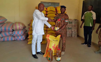 Région du Centre: le conseil appuie les forces de défense avec des vivres