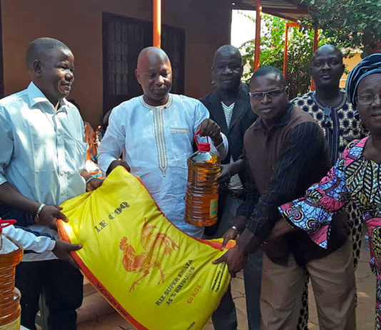 Région du Centre: le conseil au secours des orphelins et des patients des hôpitaux