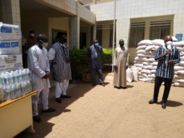 Le Conseil régional du Centre joue sa partition afin de briser la chaîne de transmission du COVID 19 au Burkina FASO.