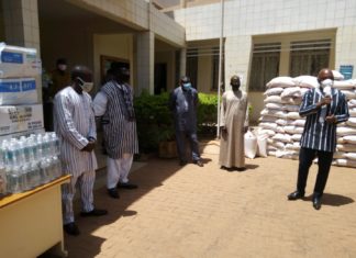 Le Conseil régional du Centre joue sa partition afin de briser la chaîne de transmission du COVID 19 au Burkina FASO.