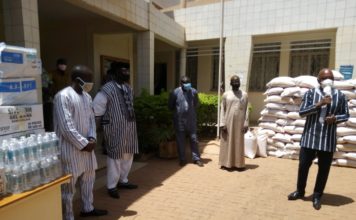 Le Conseil régional du Centre joue sa partition afin de briser la chaîne de transmission du COVID 19 au Burkina FASO.